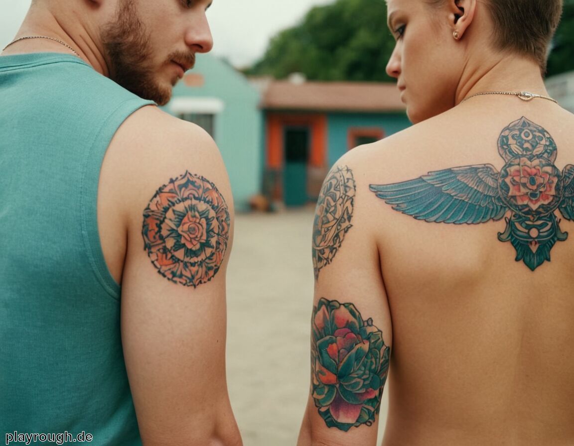 Identisches Motiv oder gleiche Körperstelle - Freundschaftstattoos: Die schönsten Ideen undSymbole